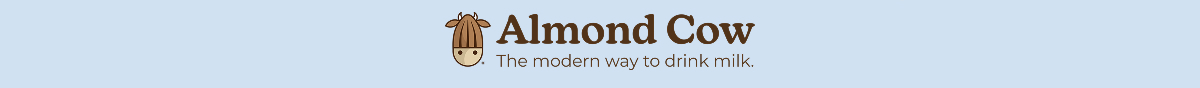 Almond Cow The modern way to drink milk.