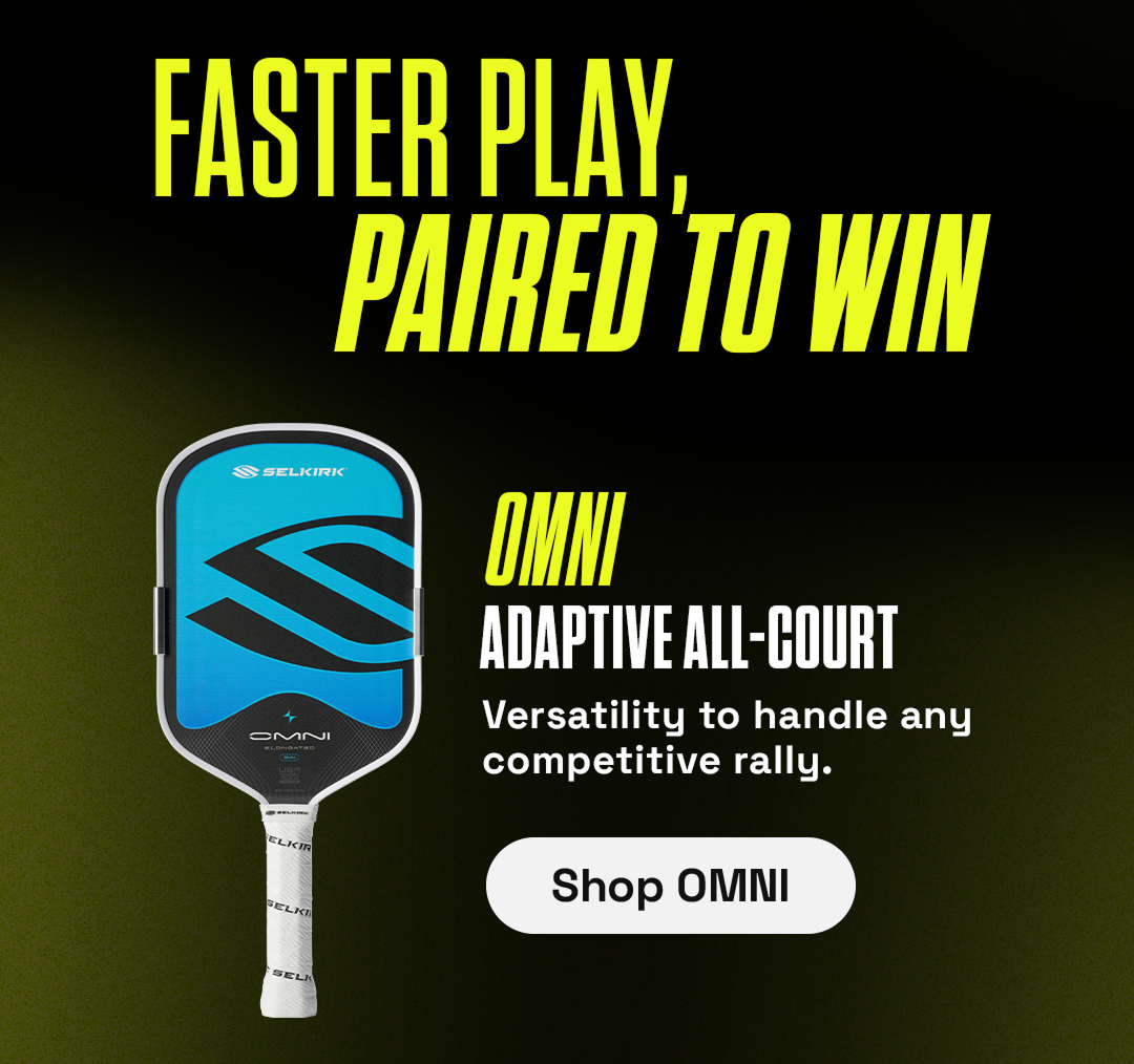 Faster Play, Paired To Win. OMNI Adaptive All-Court. Versatility to handle any competitive rally. Shop OMNI.