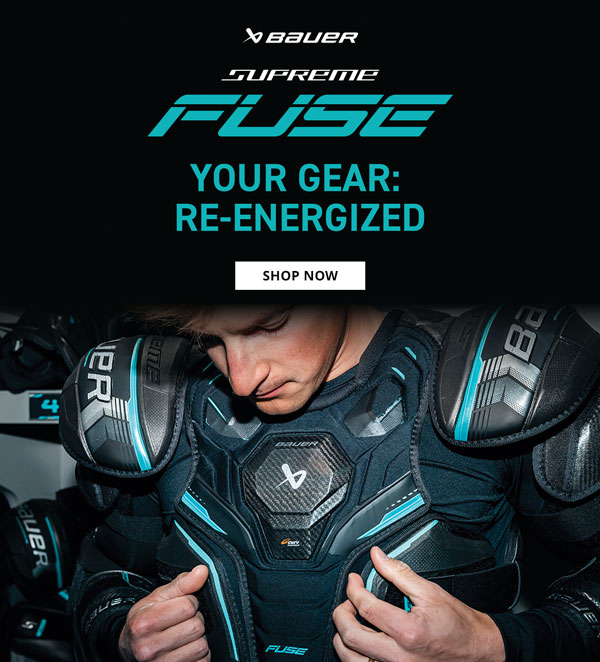 Bauer Supreme Fuse Hockey Protective: Your gear: re-energized.
