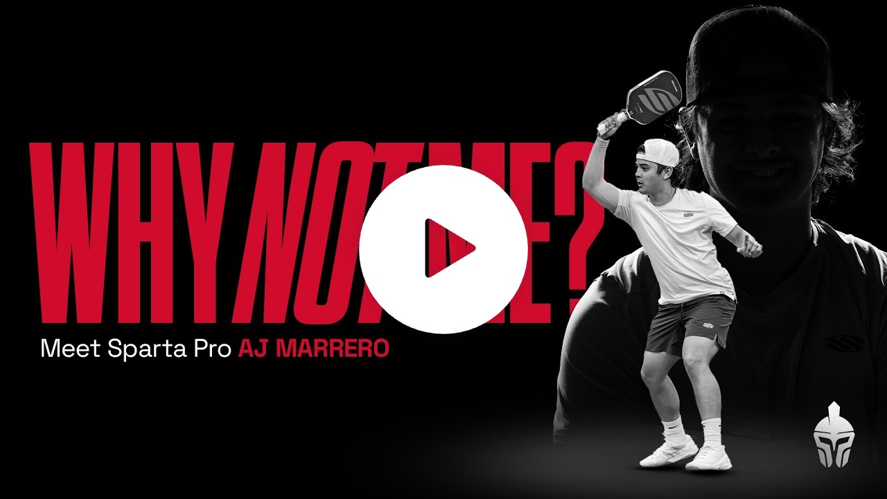 Meet AJ Marrero: 17-Year-Old Selkirk Sparta Pro Pickleball Player