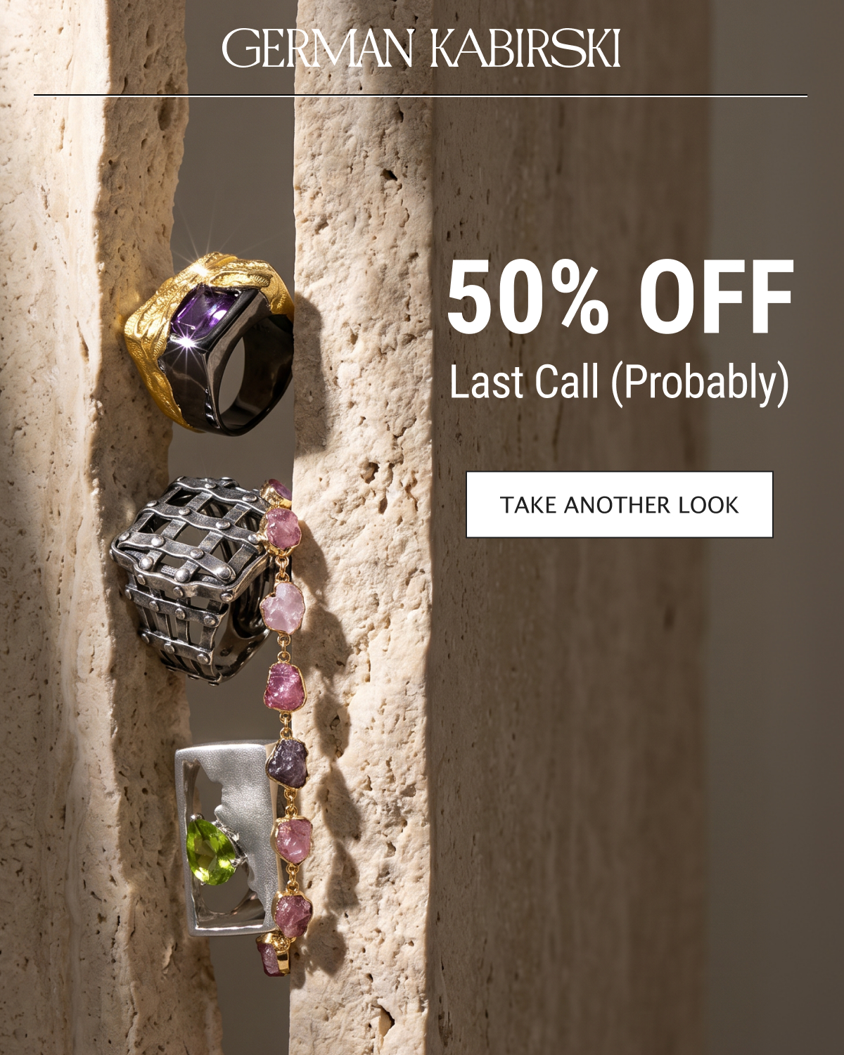 Last Call For 50% OFF Exit Sale Last Call For 50% OFF Exit Sale